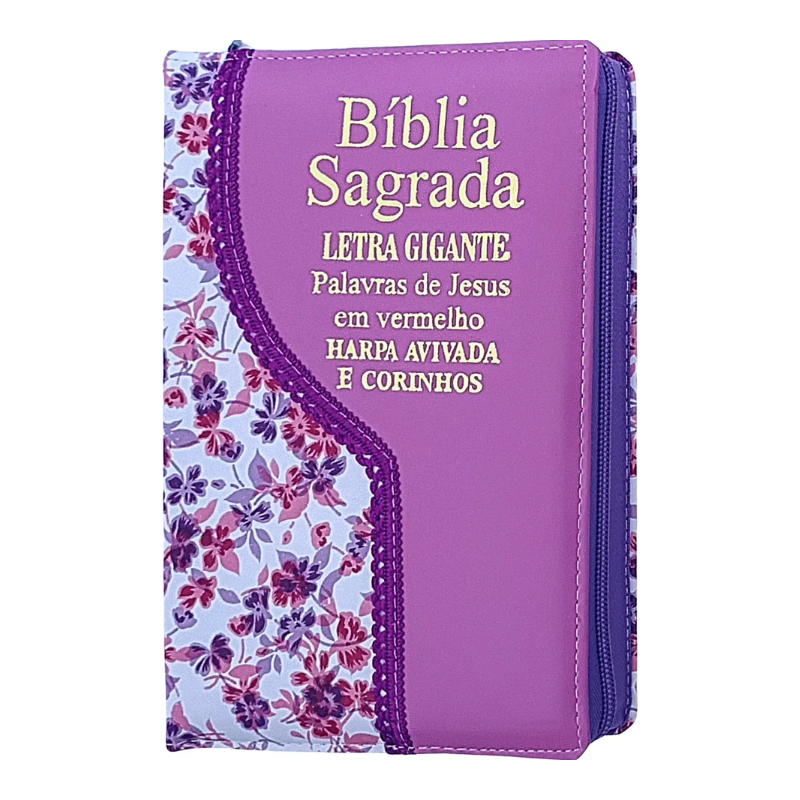 BIBLIA SAGRADA LETRA GIGANTE ROSA