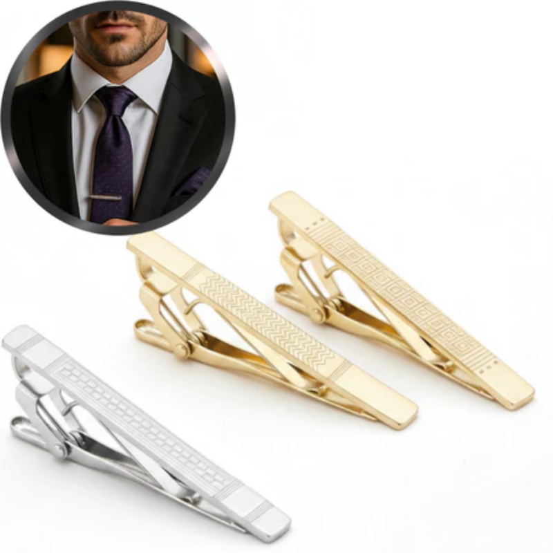 Kit 3 Prendedor De Gravata Slim