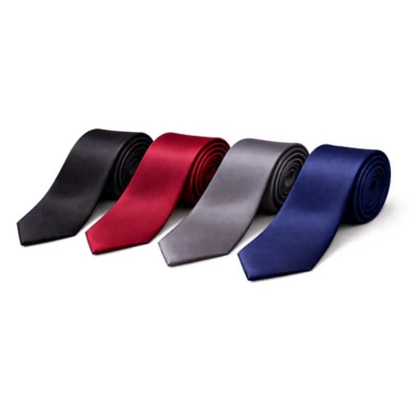 Kit 4 Gravatas Slim Masculino